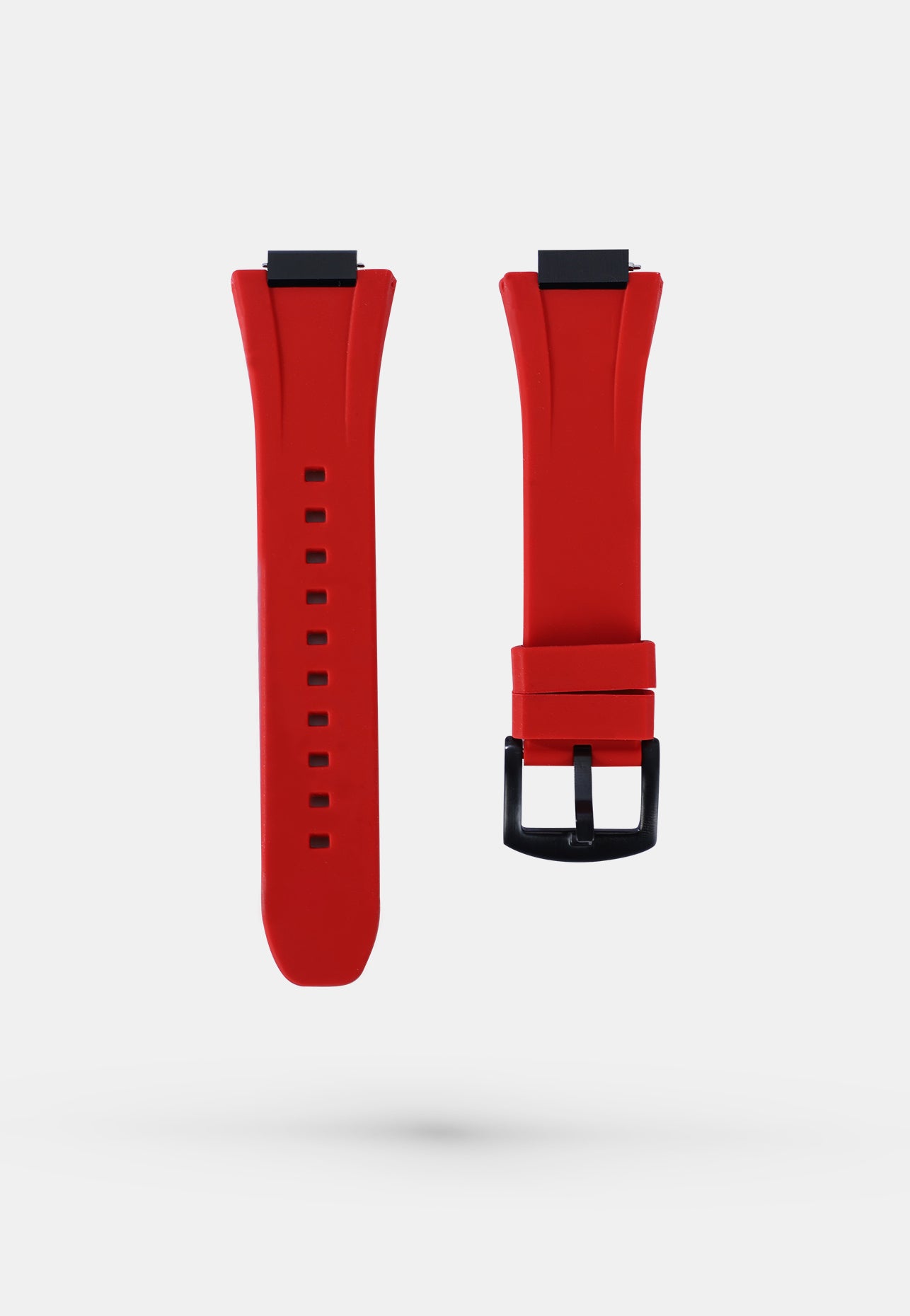 Red Corsa - Silicone Apple Watch Band  - 44mm